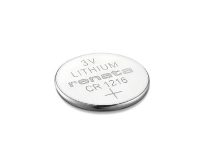 Renata CR1216 MFR Lithium Coin Cell Battery - 25mAh 3V - Buy in Libya | AL-Asala Attijariya